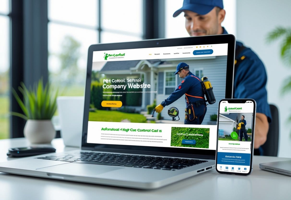 En god hjemmeside til en skadedyrsbekæmper skaffer relevant trafik og gode kundeemner